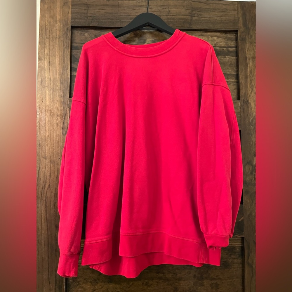 lululemon perfectly oversized crew